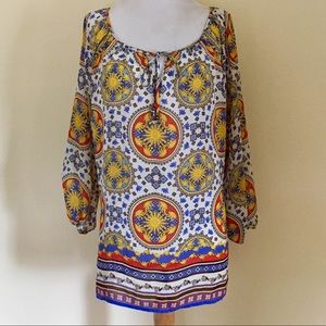 XL Gauzy St. Tropez Top